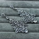 Серьги-люстры с кристаллами Swarovski арт.SR00107